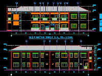 bản vẽ trường mẫu giáo 2 tầng kích thước 31.2x15.6,Bản vẽ thiết kế trường mẫu giáo 2 tầng,bản vẽ thiết kế trường mẫu giáo,bản vẽ auto cad trường mẫu giáo 2 tầng KT 31.2x15.